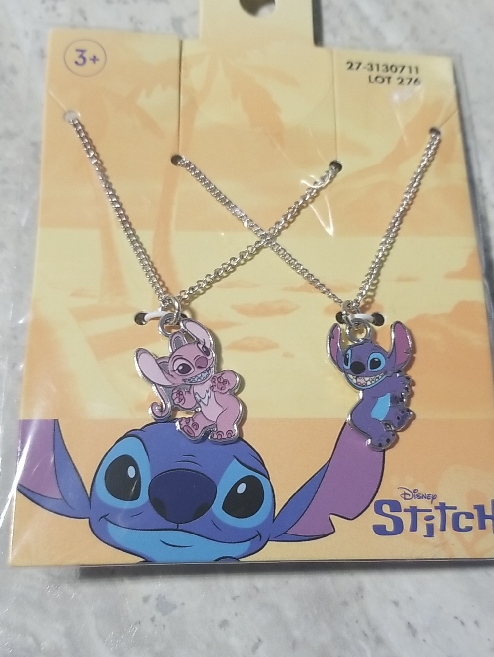 Disney Lilo & Stitch Character Necklaces